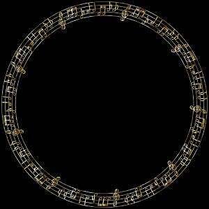 musical, circle, round