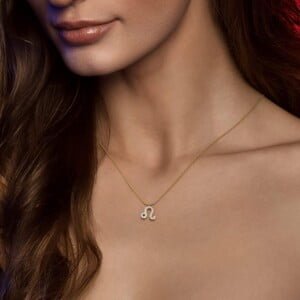 Angara Natural Diamond Zodiac Pendant Necklace for Women, Girls in 14K Solid Gold (Color-K, Clarity-I3) | Astrology Jewelry Gifts for Her | Birthday | Anniversary | Sun Sign Angara Natural Diamond Zodiac Pendant Necklace for Women, Girls in 14K Solid Gold (Color-K, Clarity-I3) | Astrology Jewelry Gifts for Her | Birthday | Anniversary | Sun Sign