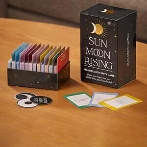 Hasbro Gaming Sun Moon Rising Game,Astrology-Themed Party Card Game for Adults and Teens,Adult Card Game for 3-6 Players Ages 13 and Up