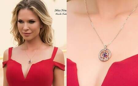 Leafael Superstar Zodiac Constellation Pendant Necklace Made with Premium Crystal Horoscope Jewelry, Gold or Rose Gold Plated, 18+ 2