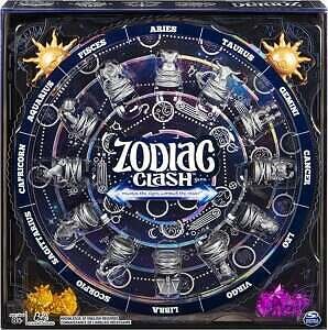 Spin Master Zodiac Clash, Strategic 3D Solar System Board Game, for 2 or 4 Players Aged 8 and Up Spin Master Zodiac Clash, Strategic 3D Solar System Board Game, for 2 or 4 Players Aged 8 and Up