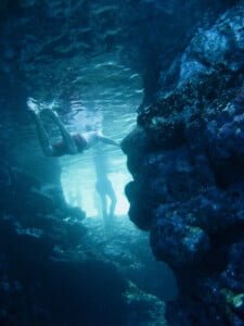 cave underwater