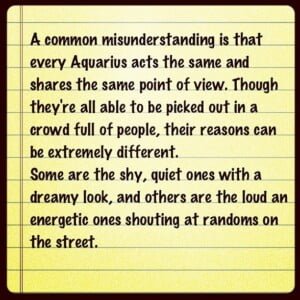 What Are Some Common Faults Of  Aquarius?